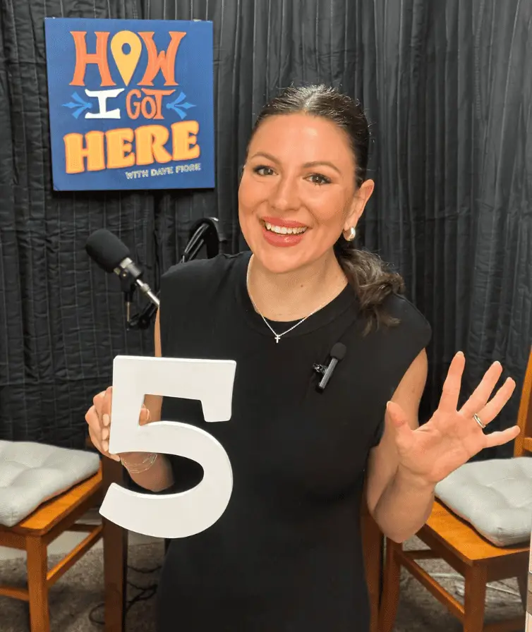 On this episode of How I Got Here: 5 Years Later, host Dave Fiore catches up with Episode 1 Guest Kristine Dobosenski.